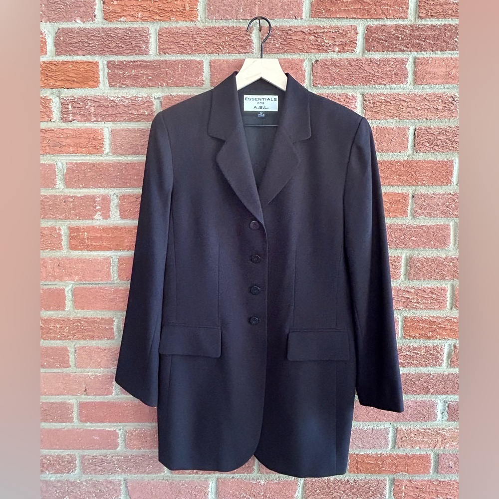 Essentials Women's Black Blazer